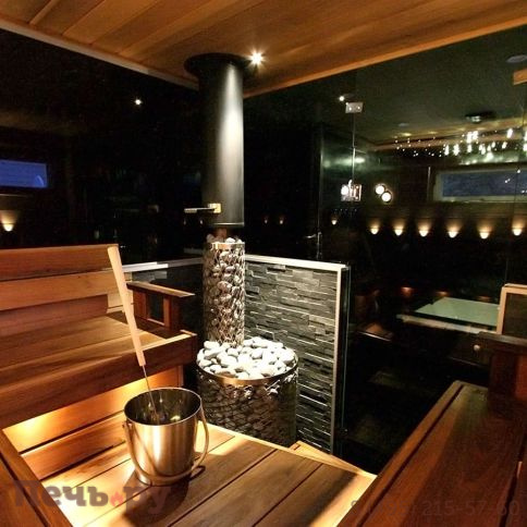 Дровяная печь для сауны IKI SL фото 3