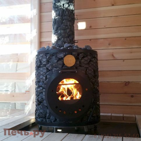 Дровяная печь для сауны IKI SL фото 5