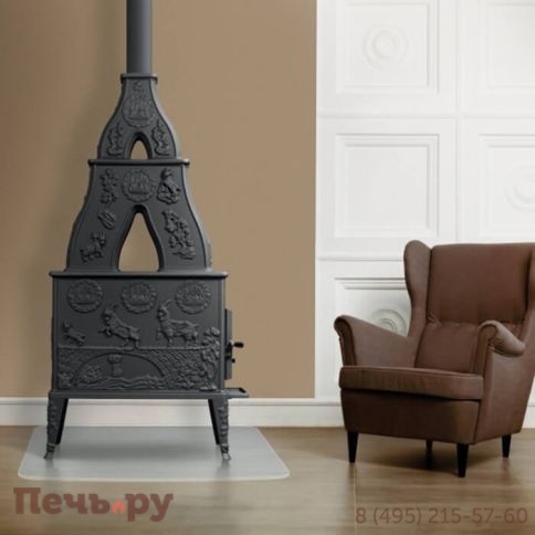 Дровяная печь Dovre 300 CB/B фото 4