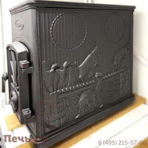 Дровяная печь Dovre 40 CBS/B фото 4