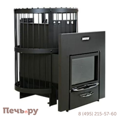 Дровяная печь Harvia Legend 240 DUO Black фото