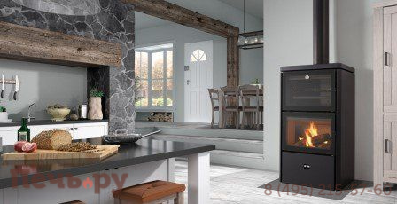 Дровяная печь Rocal Hebar Stove-Oven-Barbecue c духовкой фото 3