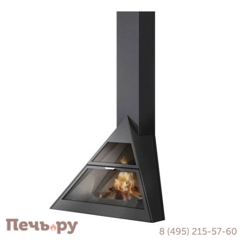 Дровяной камин Traforart Admeto 120 rincon с крепежом к стене фото 5