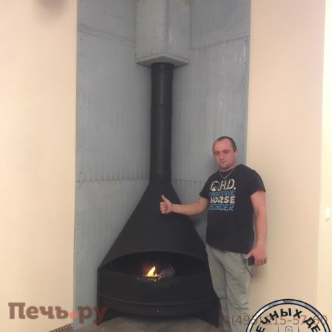 Дровяной камин Traforart Santiago угловой (Сантьяго) фото 6