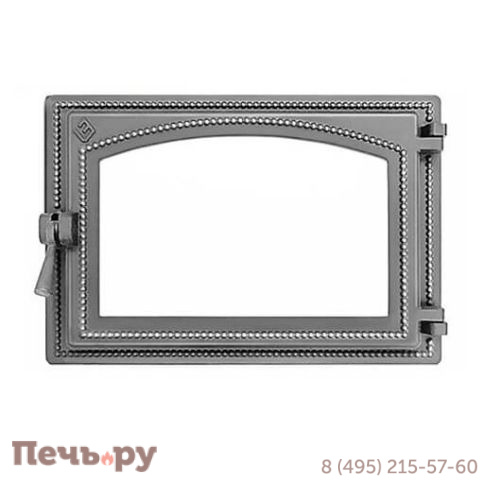 Дверка Везувий каминная 230 (не крашенная, без стекла) фото