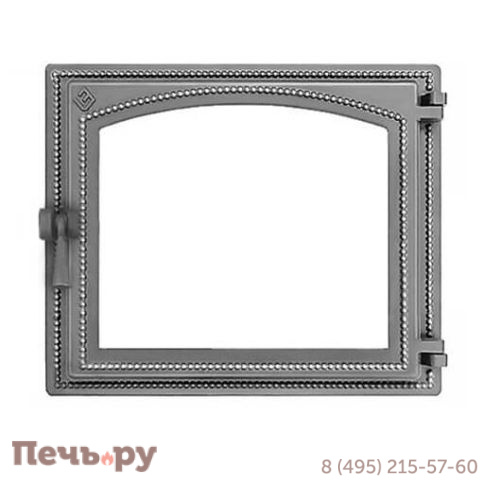 Дверка Везувий каминная 240 (не крашенная, без стекла) фото