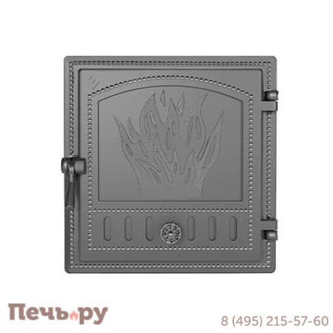 Дверка Везувий каминная 281 (не крашенная) фото