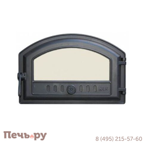 Дверца каминная LK герметичная со стеклом (410х180/250) фото