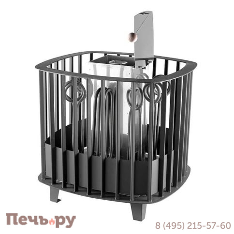 Электрическая печь для бани Инжкомцентр ВВД Премьера Руса 380В (с закрытой каменкой) 18 кВт фото 2