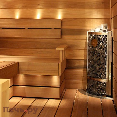 Электрическая печь для сауны IKI Corner 6 кВт (угловая) фото 3