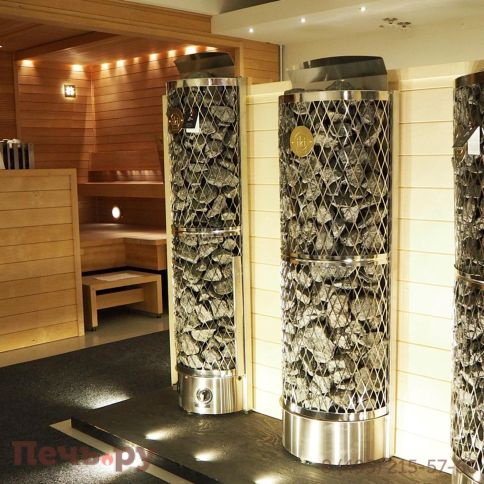 Электрическая печь для сауны IKI Wall 6 кВт пристенная (встроенное управление) фото 3