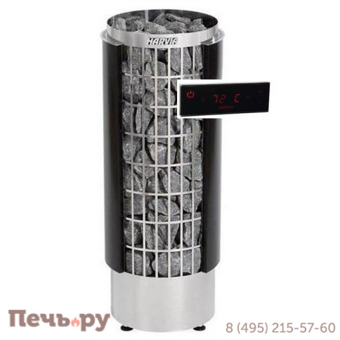 Электрическая печь Harvia Cilindro PC110HEE черная полуоткрытый кожух фото 2