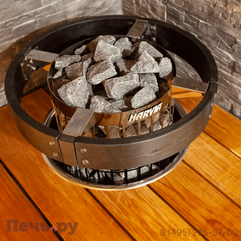 Электрическая печь Harvia Cilindro PC70 Black Steel фото 4