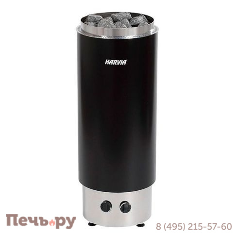 Электрическая печь Harvia Cilindro PC70F Black фото