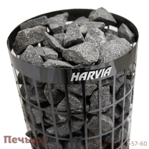 Электрическая печь Harvia Cilindro PC90E Black Steel (без пульта) фото 2
