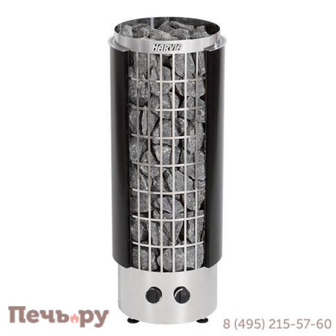 Электрическая печь Harvia Cilindro PC90H Black фото