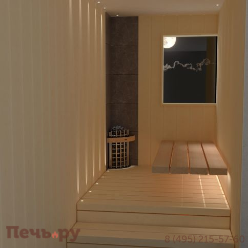 Электрическая печь Harvia Glow Corner TRC70E (без пульта) фото 3