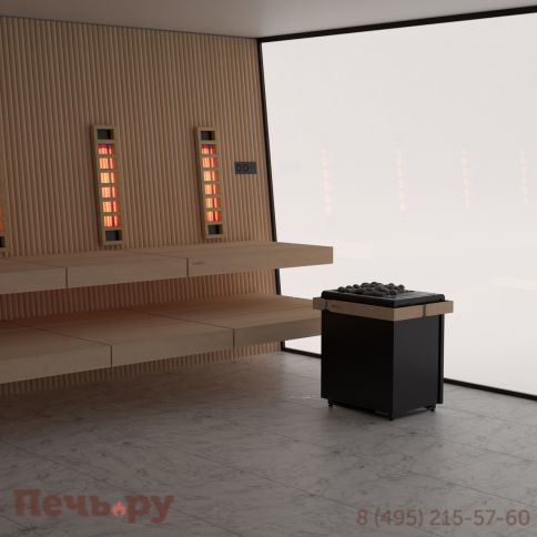 Электрическая печь Harvia Sentio Concept R Black 10.5 кВт (без пульта) фото 7