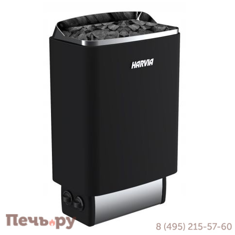Электрическая печь Harvia SteelTop M60 Black фото
