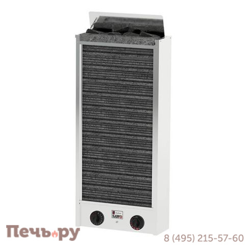 Электрическая печь SAWO Mini Cirrus CIR2-60NB-P (встроенный пульт, облицовка - талькохлорит, сталь) фото