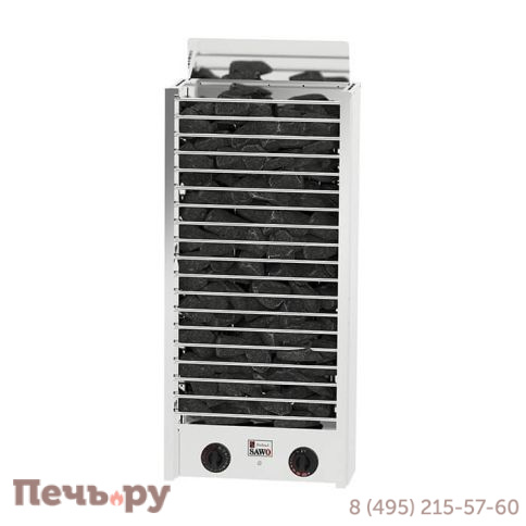 Электрическая печь SAWO Mini Cirrus Rock CRR2-50NB-P (встроенный пульт, нержавейка) фото