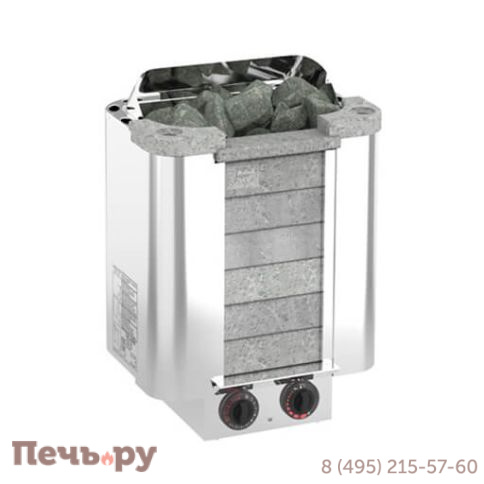 Электрическая печь SAWO Stone Cumulus CML-90NB-P (встроенный пульт, облицовка - талькохлорит) фото