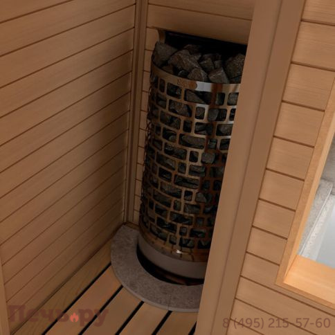 Электрическая печь SAWO Tower Aries пристенная ARI3-60NB-WL-P  (встроенный пульт управления) фото 5