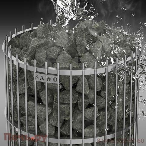 Электрическая печь SAWO Tower Orion ORN-120NS-G-P (требуется панель управления и блок мощности) фото 2