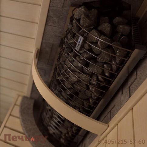 Электрическая печь SAWO Tower угловая TH3-60Ni2-CNR-P (со встроенным блоком мощности Saunova 2.0, панель управления не включена) фото 4