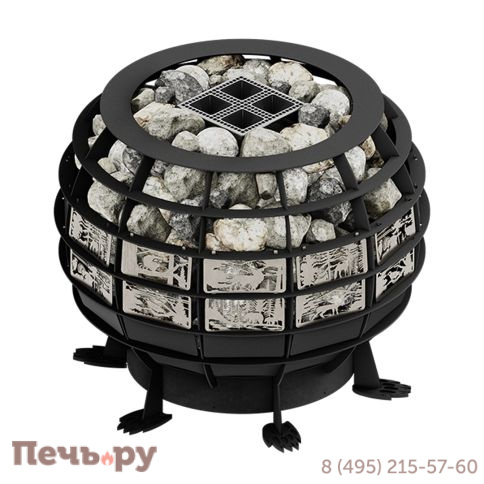 Электрическая печьбани Инжкомцентр ВВД Премьера Фауна  24 кВт фото 2