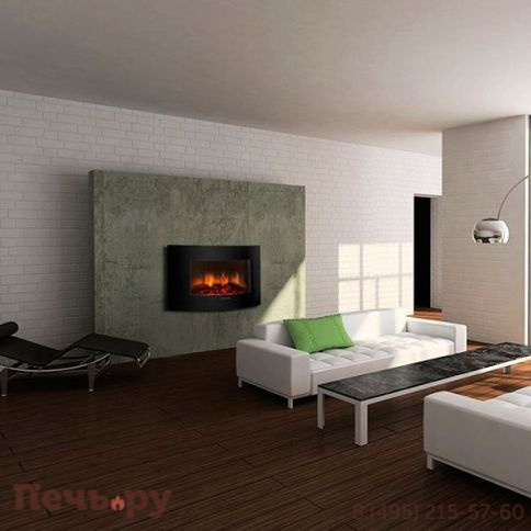 Электрический камин Electrolux EFP/W-1200URLS, оранжевый фото 2