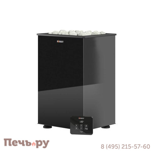 Электрокаменка Везувий Everest Black Crystal S 60 фото