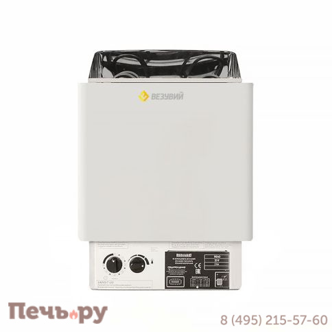 Электрокаменка Везувий навесная (нерж)-9 фото 2