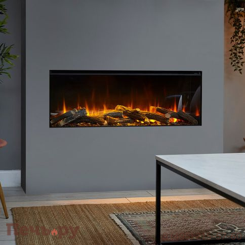 Электрокамин British Fires New Forest 1200 (прямое стекло) фото 2