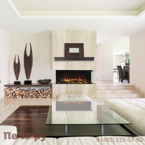 Электрокамин British Fires New Forest 1200 (три стекла) фото 4