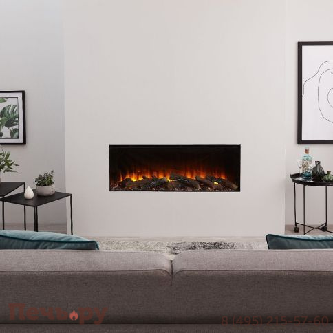 Электрокамин British Fires New Forest 1200 with Deluxe Real logs - 1200 мм фото 2