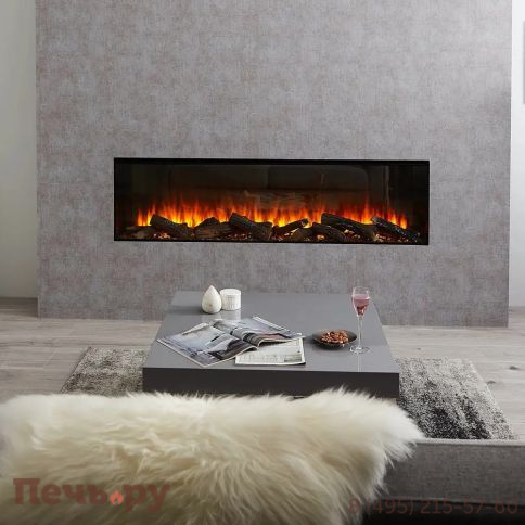 Электрокамин British Fires New Forest 1600 with Deluxe Real logs - 1600 мм фото 5