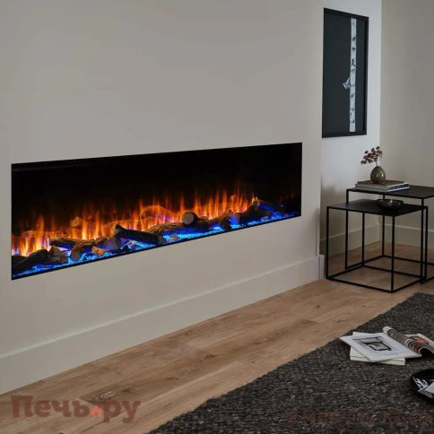 Электрокамин British Fires New Forest 1900 with Deluxe Real logs - 1900 мм фото 3