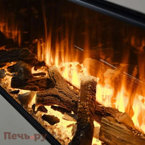 Электрокамин British Fires New Forest 1900 with Deluxe Real logs - 1900 мм фото 5