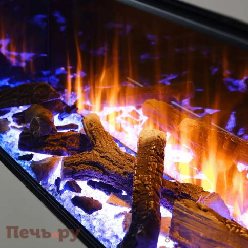 Электрокамин British Fires New Forest 1900 with Deluxe Real logs - 1900 мм фото 7