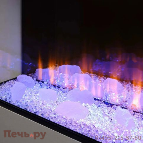 Электрокамин British Fires New Forest 1900 with Deluxe Real logs - 1900 мм фото 8