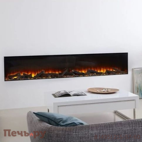 Электрокамин British Fires New Forest 2400 (прямое стекло) фото