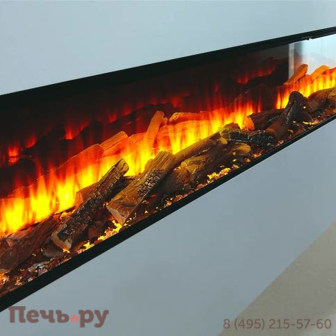 Электрокамин British Fires New Forest 2400 with Deluxe Real logs - 2400 мм фото 10