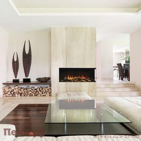 Электрокамин British Fires New Forest 870 (два стекла) фото