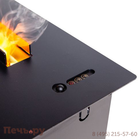 Электроочаг RealFlame Cassette-SP 1000M 3D (черная панель) фото 4