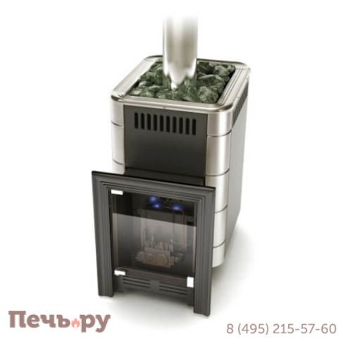 Газовая банная печь ТМФ Уренгой-2 Inox БСЭ фото 2