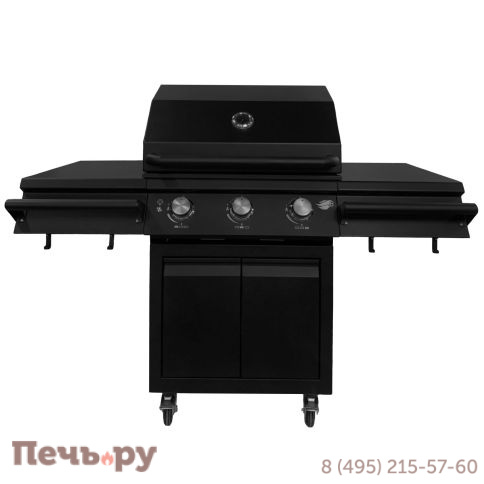 Газовый гриль B-fire Bizon Premium Black 3 фото