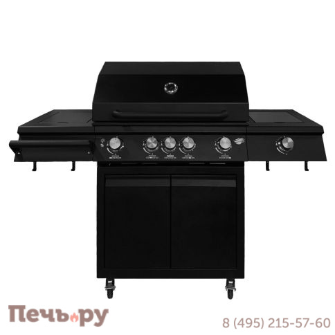 Газовый гриль B-fire Bizon Premium Black 4 фото