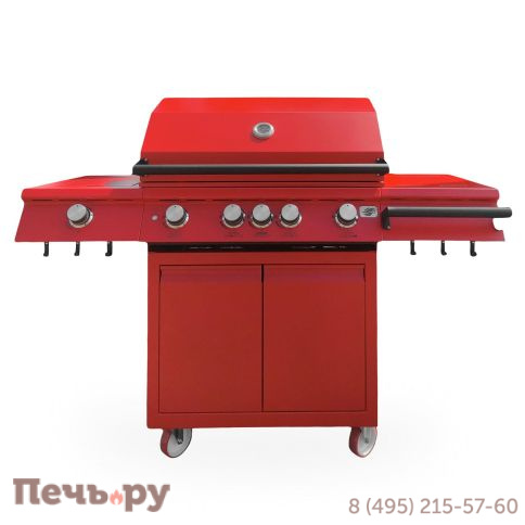Газовый гриль B-fire Bizon Premium Red 4 фото