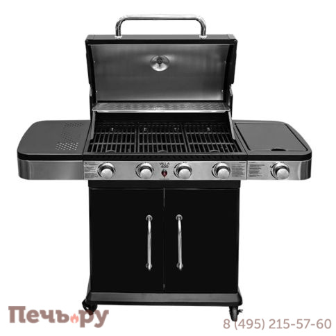 Газовый гриль Bellagio Villa 400 Black фото 13